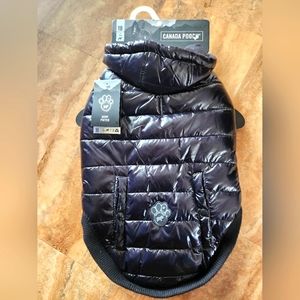 Canada Pooch NWT Shiny Puffer Dog Coat 18"